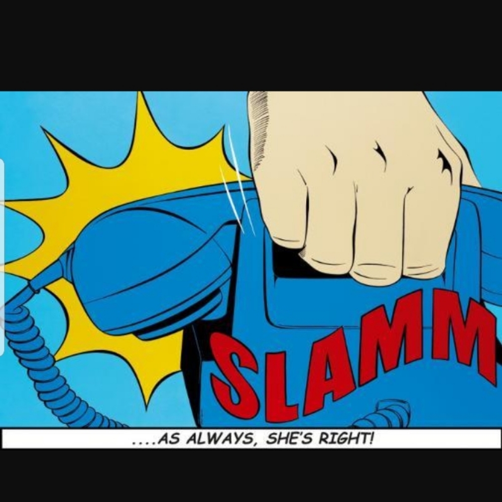 Slamm! Wall Art by Deborah Azzopardi